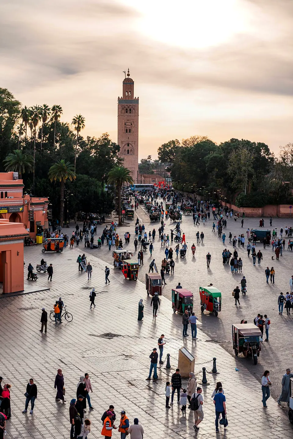 Djemaa el-Fna square in Marrakech